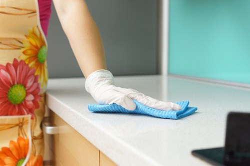 Living room carpet cleaning with fresh clean flooring