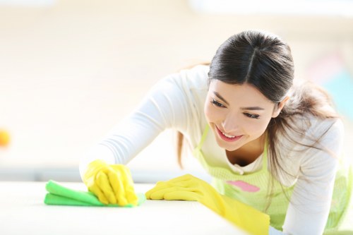 Clean and revitalized carpet after professional steam carpet cleaning