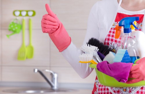 Mattress cleaning process showing a fresh and tidy bed surface